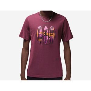 ✅NWT Jordan Men's  Flight MVP T-Shirt Cherrywood Red Sz L